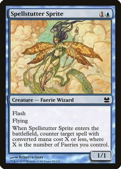 Spellstutter Sprite Modern Masters Magic card