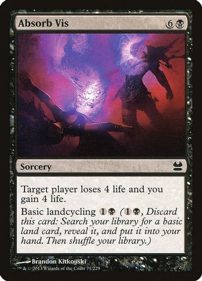 Absorb Vis Modern Masters Magic card