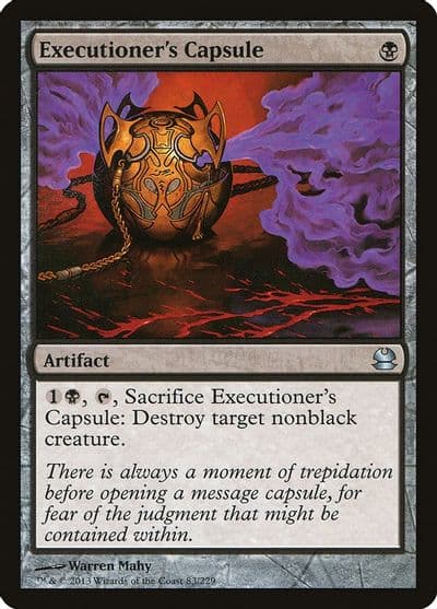 Executioners Capsule Modern Masters Magic card