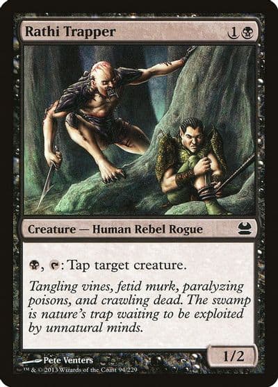 Rathi Trapper Modern Masters Magic card