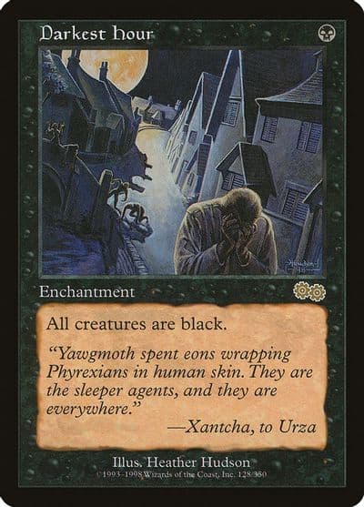 Darkest Hour Urza's Saga Magic card