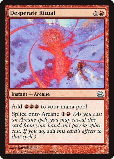 Desperate Ritual Modern Masters Magic card