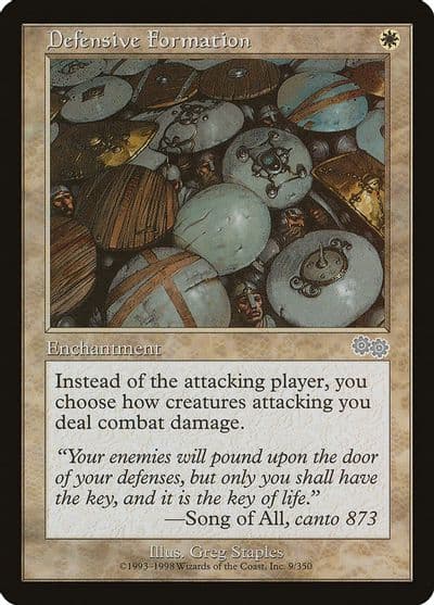 Defensive Formation Urza's Saga Magic card