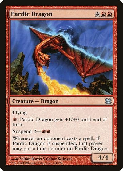 Pardic Dragon Modern Masters Magic card