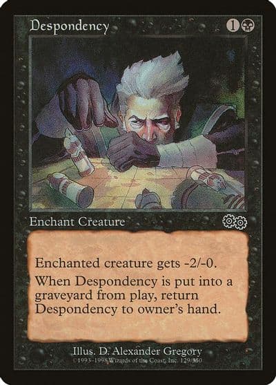 Despondency Urza's Saga Magic card