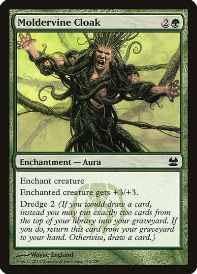 Moldervine Cloak Modern Masters Magic card