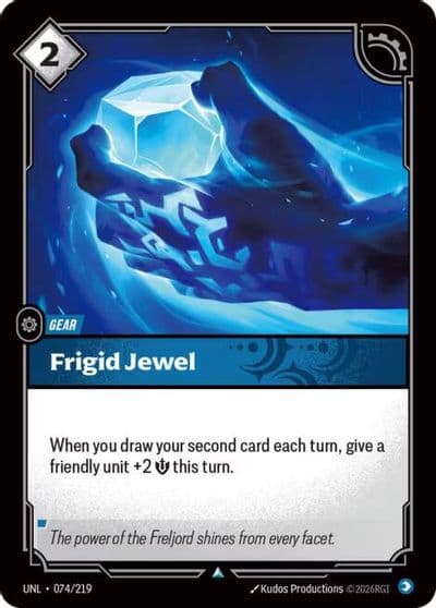 Frigid Jewel Unleashed Riftbound card