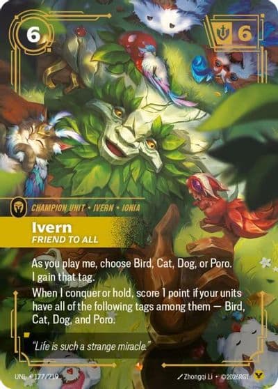Ivern Friend to All Unleashed Riftbound card