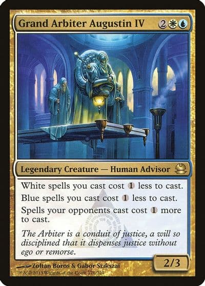 Grand Arbiter Augustin IV Modern Masters Magic card