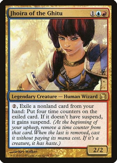Jhoira of the Ghitu Modern Masters Magic card