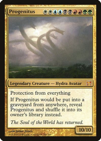 Progenitus Modern Masters Magic card