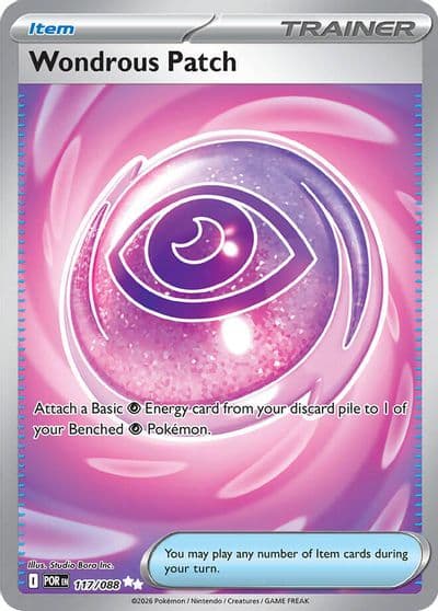 Wondrous Patch ME03: Perfect Order Pokemon card