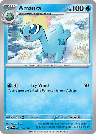 Amaura ME03: Perfect Order Pokemon card