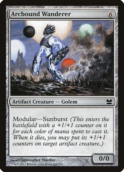 Arcbound Wanderer Modern Masters Magic card