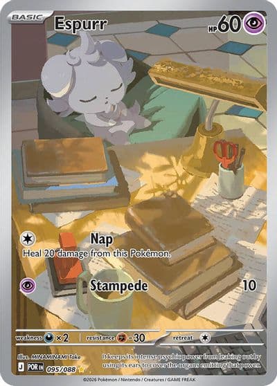 Espurr ME03: Perfect Order Pokemon card
