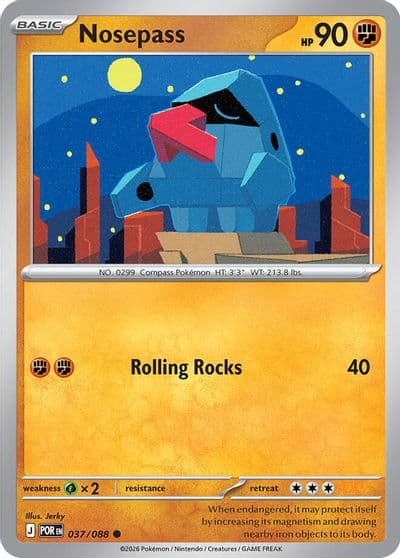 Nosepass ME03: Perfect Order Pokemon card