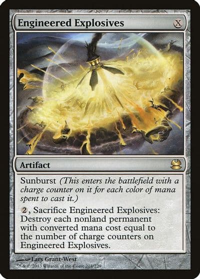 Engineered Explosives Modern Masters Magic card