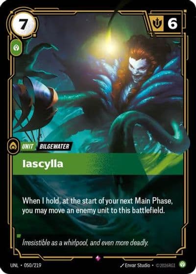 Iascylla Unleashed Riftbound card
