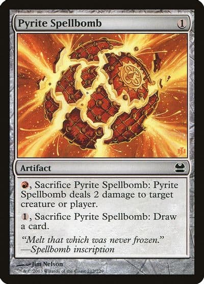 Pyrite Spellbomb Modern Masters Magic card