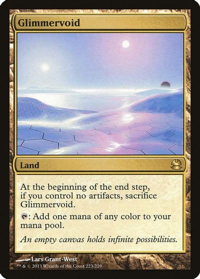 Glimmervoid Modern Masters Magic card