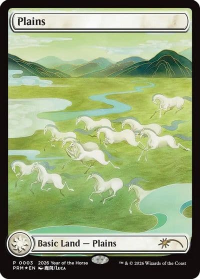 Plains Year of the Horse 2026 Standard Showdown Promos Magic card