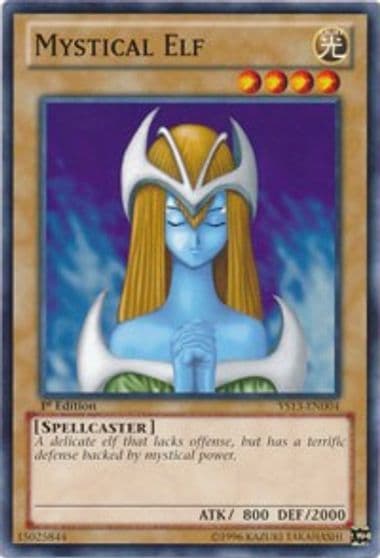 Mystical Elf Super Starter: V for Victory Yu-Gi-Oh! card