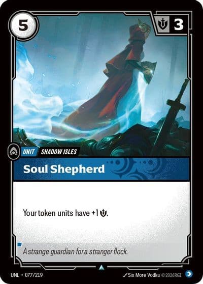 Soul Shepherd Unleashed Riftbound card