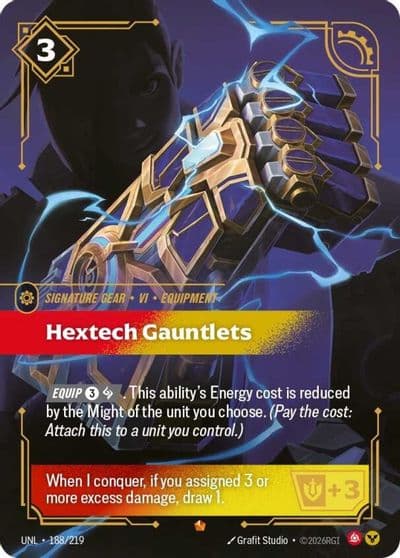 Hextech Gauntlets Unleashed Riftbound card