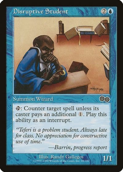 Disruptive Student Urza's Saga Magic card