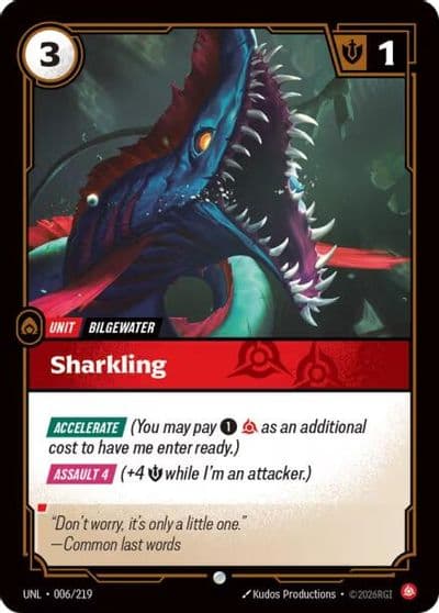 Sharkling Unleashed Riftbound card