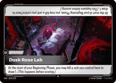 Dusk Rose Lab Unleashed Riftbound card