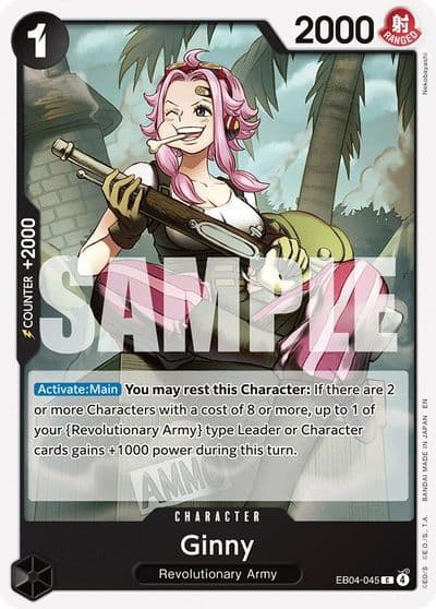 Ginny Adventure on Kami's Island One Piece card