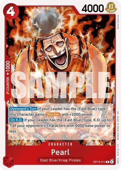 Pearl Adventure on Kami's Island One Piece card
