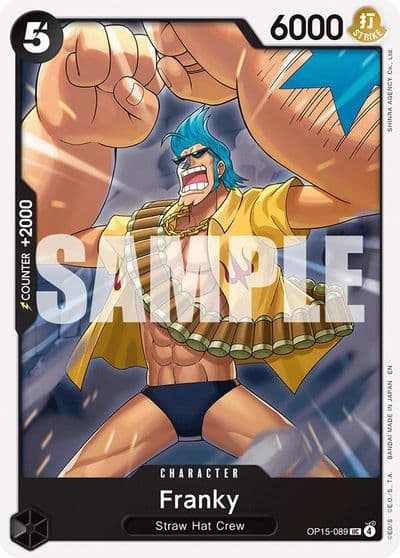 Franky Adventure on Kami's Island One Piece card