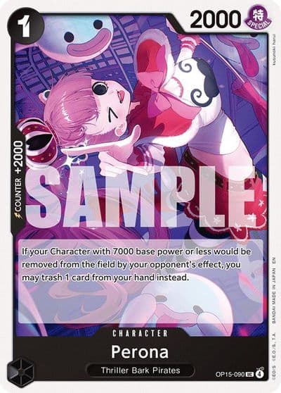 Perona Adventure on Kami's Island One Piece card