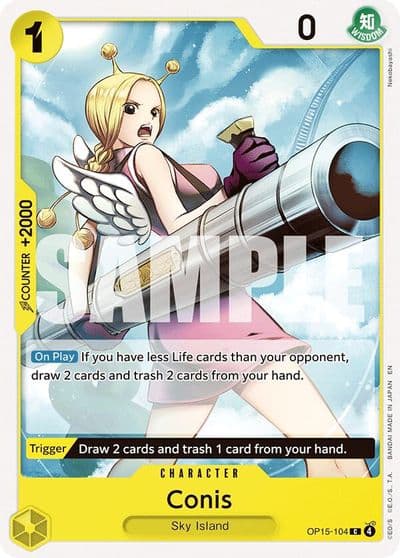 Conis Adventure on Kami's Island One Piece card