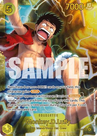 MonkeyDLuffy OP15 119 Adventure on Kami's Island One Piece card