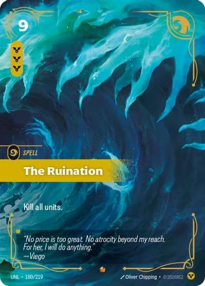 The Ruination Unleashed Riftbound card