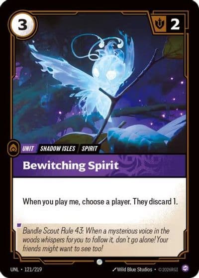 Bewitching Spirit Unleashed Riftbound card