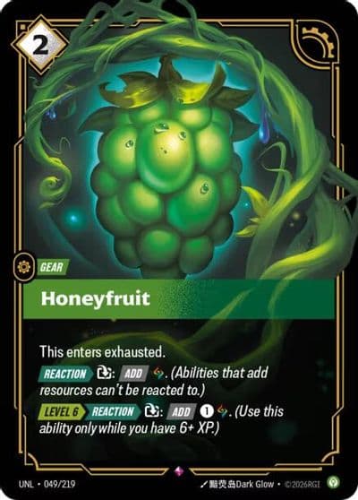 Honeyfruit Unleashed Riftbound card