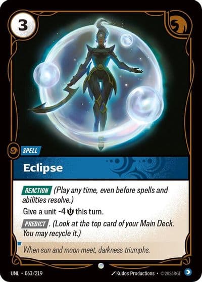 Eclipse Unleashed Riftbound card
