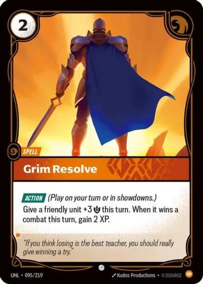 Grim Resolve Unleashed Riftbound card