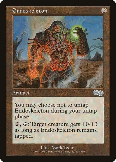 Endoskeleton Urza's Saga Magic card