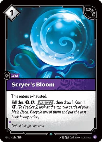 Scryers Bloom Unleashed Riftbound card