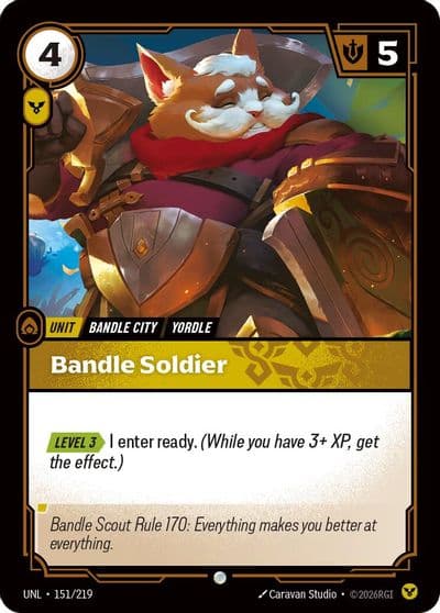 Bandle Soldier Unleashed Riftbound card