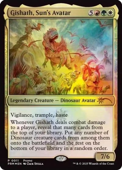 Gishath Suns Avatar Media Promos Magic card