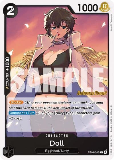 Doll Adventure on Kami's Island Release Event Cards One Piece card