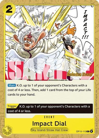 Impact Dial Adventure on Kami's Island Release Event Cards One Piece card
