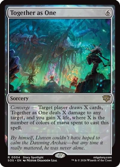 Together as One Secrets of Strixhaven Magic card