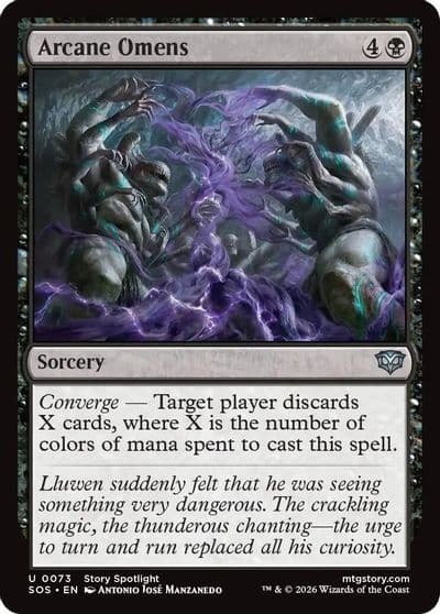 Arcane Omens Secrets of Strixhaven Magic card